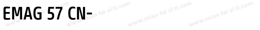 EMAG 57 CN字体转换
